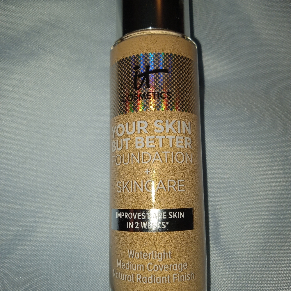 It cosmetics your skin but better foundation + skincare